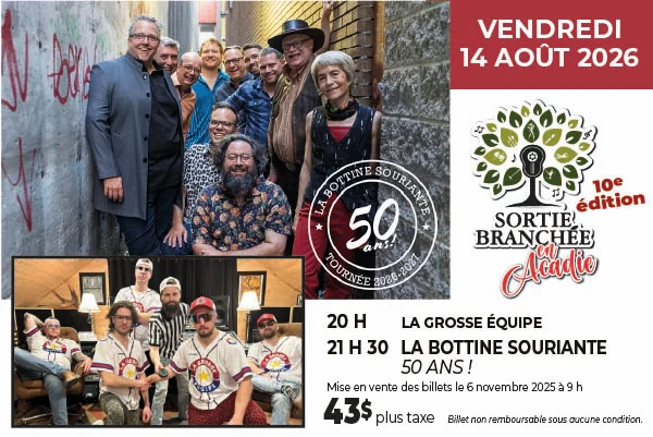 La Bottine Souriante : Domino! - Place assise